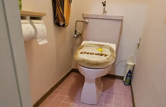 栗東市安養寺の水位が上がるトイレ詰まり施工事例写真